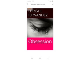 Sortie sur Kindle du livre Obsession